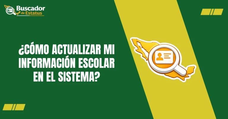 ¿Cómo Actualizar Mi Información Escolar En el Sistema?
